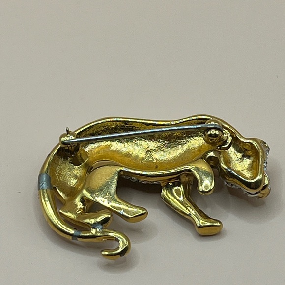 Carolee Silver Tone Snow Leopard - Picture 5 of 6